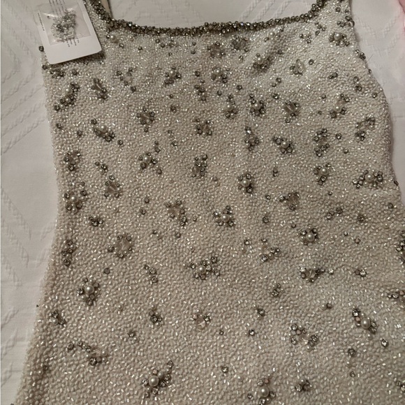 Clio Peppiatt Bridal Mini Dress - Picture 6 of 13